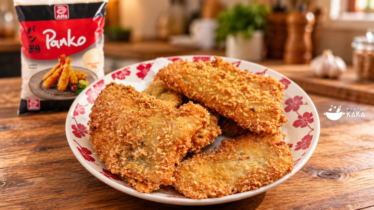Filé de Peixe Empanado com Panko Crocante e Suculento