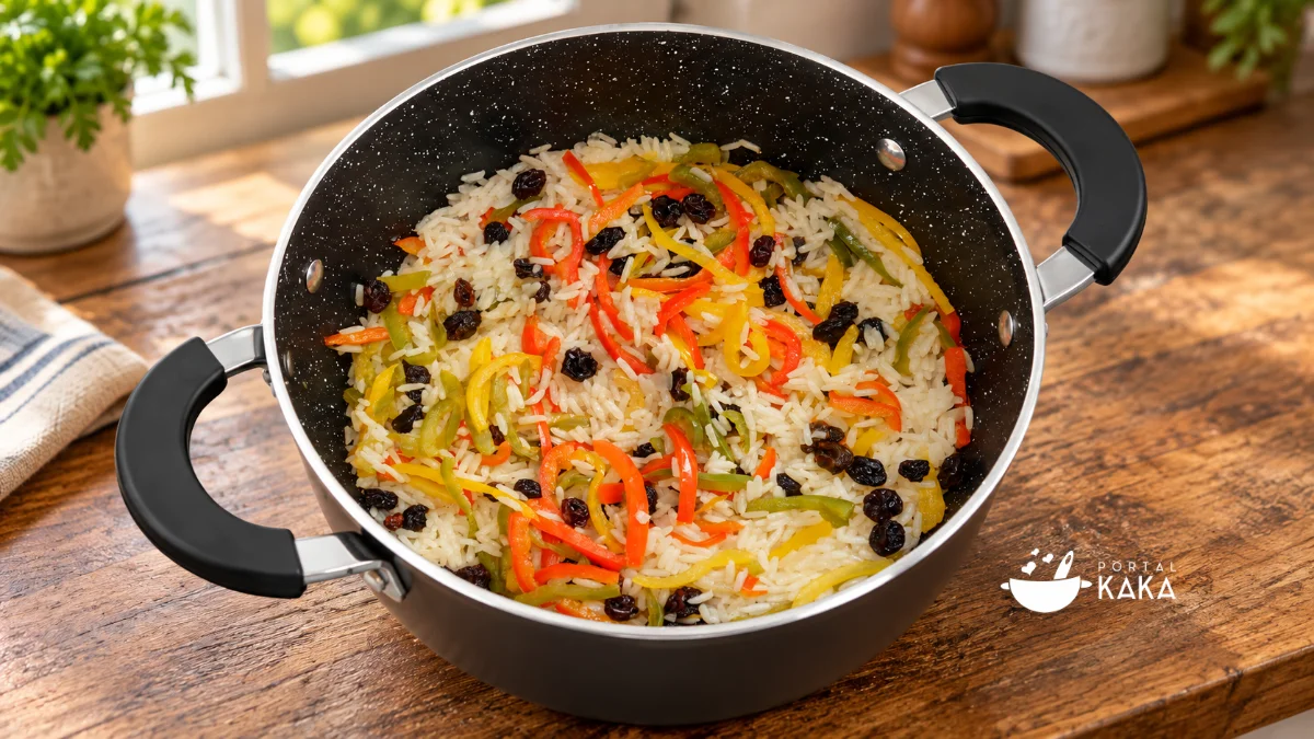 Arroz à Grega Soltinho e Fácil: Receita Passo a Passo