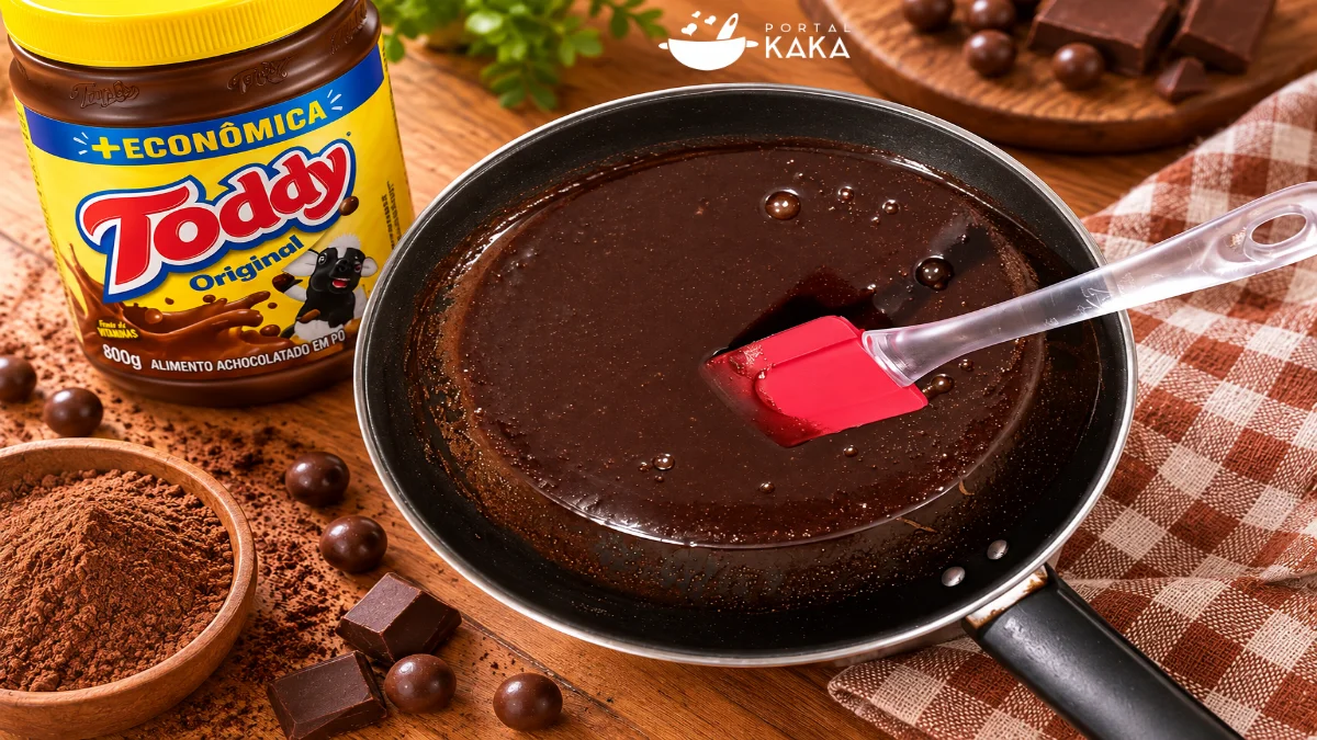 Cobertura de Chocolate com Toddy para Bolos: Fácil e Rápida