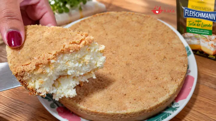 Bolo Torta de Limão Fleischmann: Receita Fácil