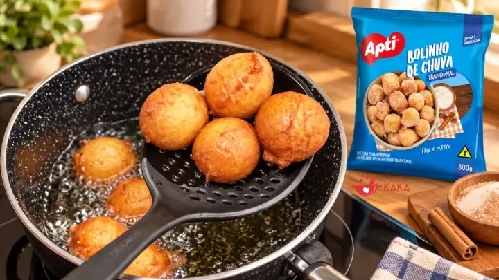 Bolinho de Chuva Sequinho com Apti: Receita Fácil