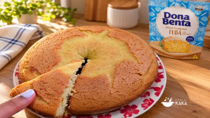 Bolo de Fubá com Erva-Doce Dona Benta: Receita Fácil
