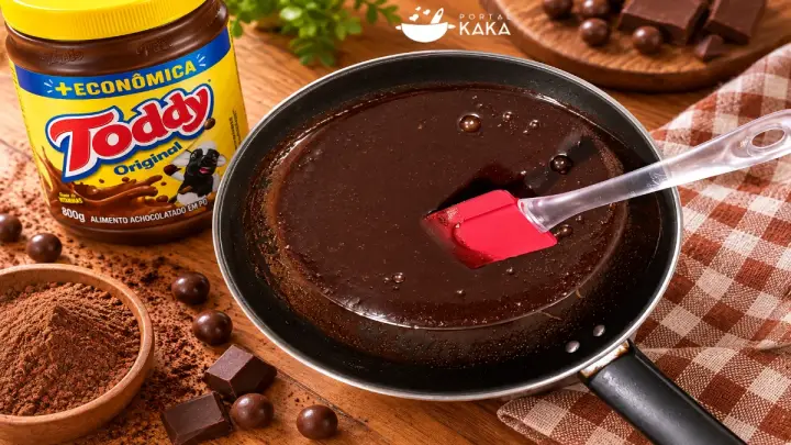 Cobertura de Chocolate com Toddy para Bolos: Fácil e Rápida