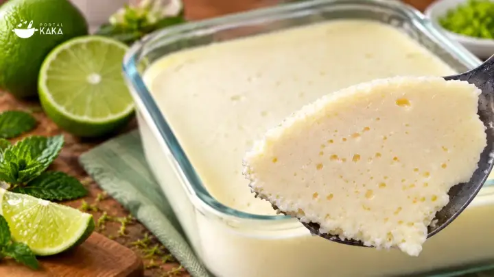 Mousse de Limão Cremoso com Gelatina Sem Sabor