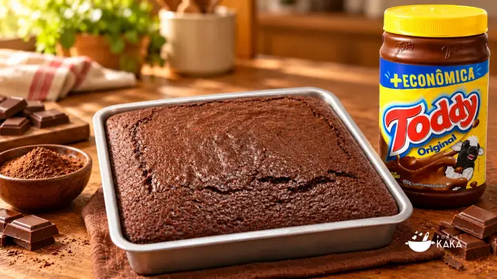 Bolo de Toddy Sem Leite: Feito com Água Quente e Fácil